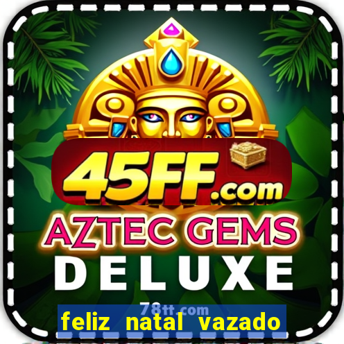 feliz natal vazado para imprimir